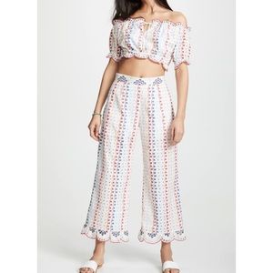 Red Carter Pants